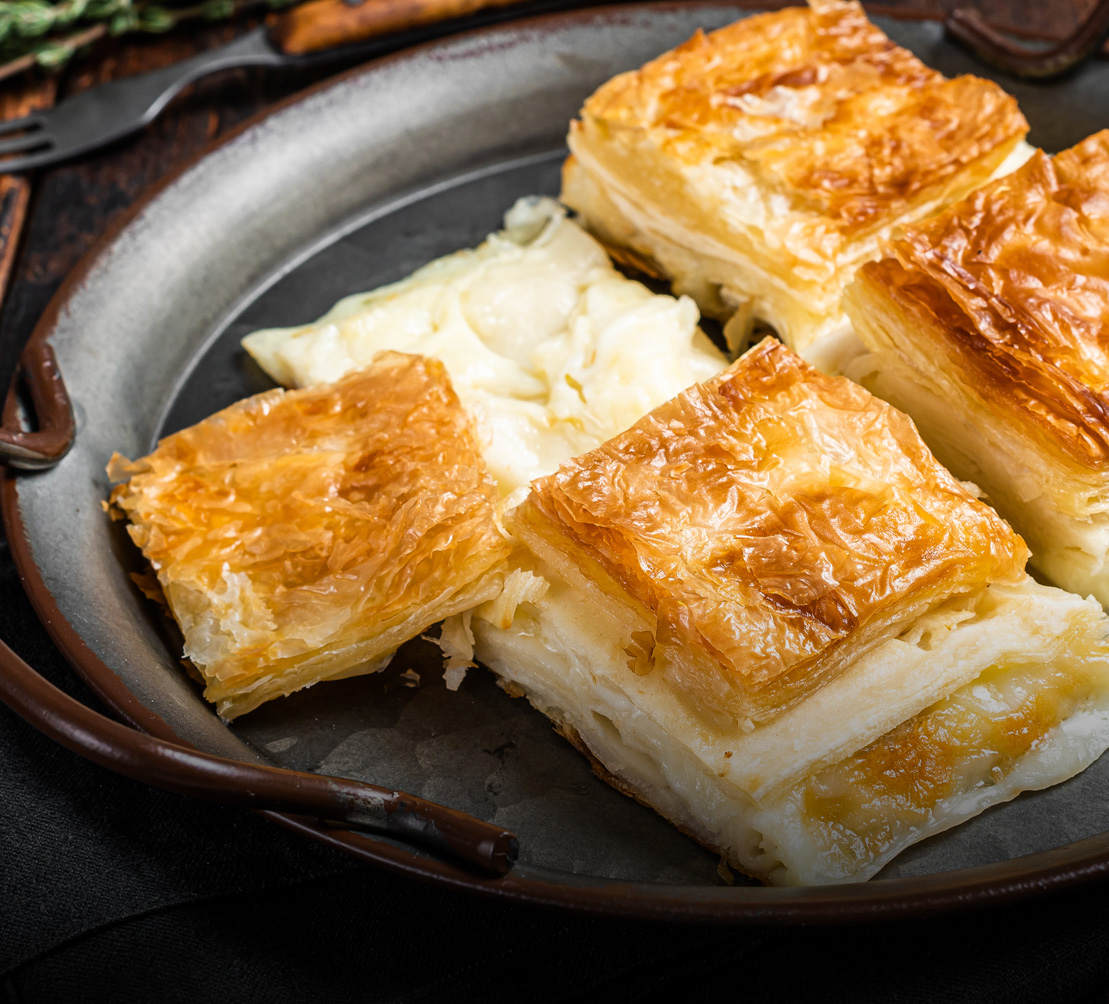 Dondurulmuş Su Böreği 